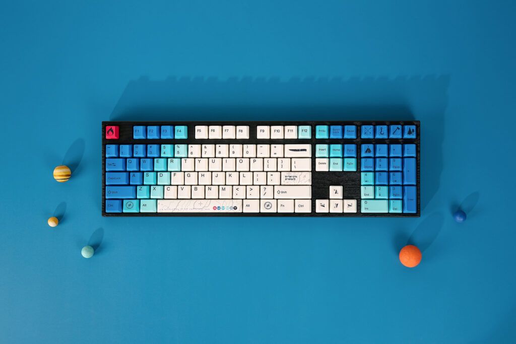 1 varmilo ma series v2 summit r2 white led ec mechanical keyboard above